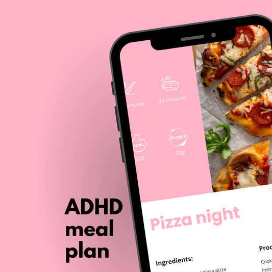 ADHD - 1 WEEK MEAL PLAN